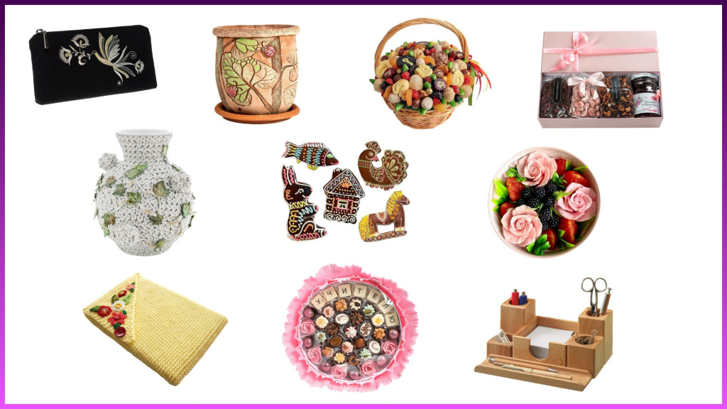 Что подарить учителю на 1 сентября: Подарки своими руками (hand-made).jpg